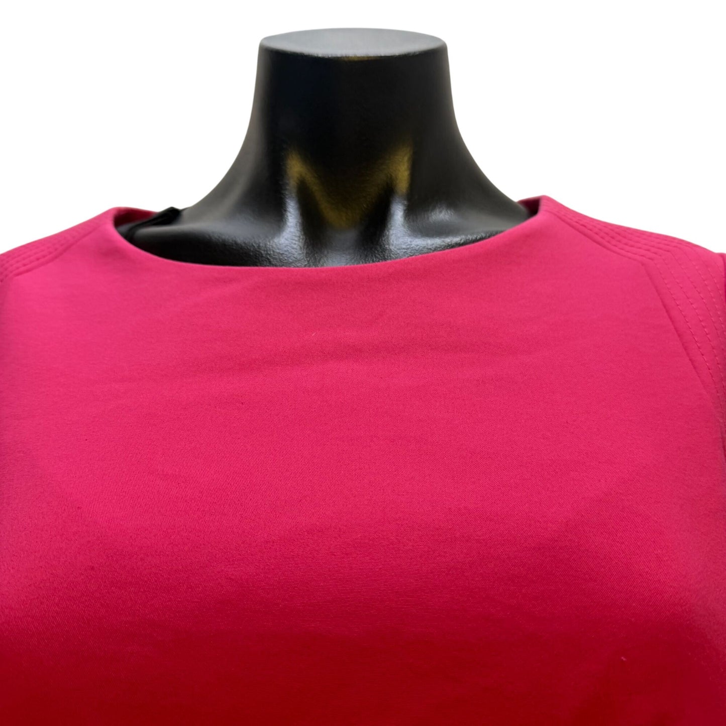 NWT Antonio Melani Carmine Pink Knit Sheath Dress Short Sleeve Size 6