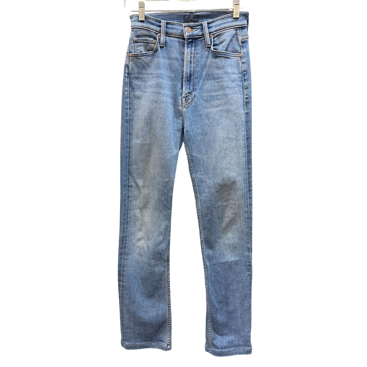 Mother Superior High-Rise Straight Leg Jeans Blue Size 25/0