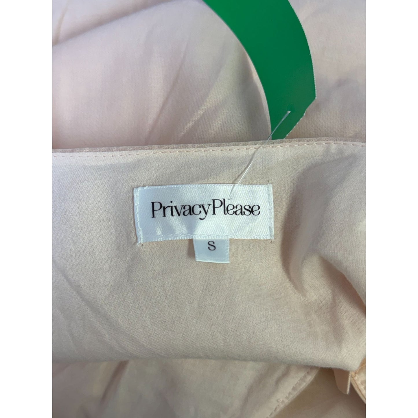 Privacy Please Pink Maxi Dress With Button Front S