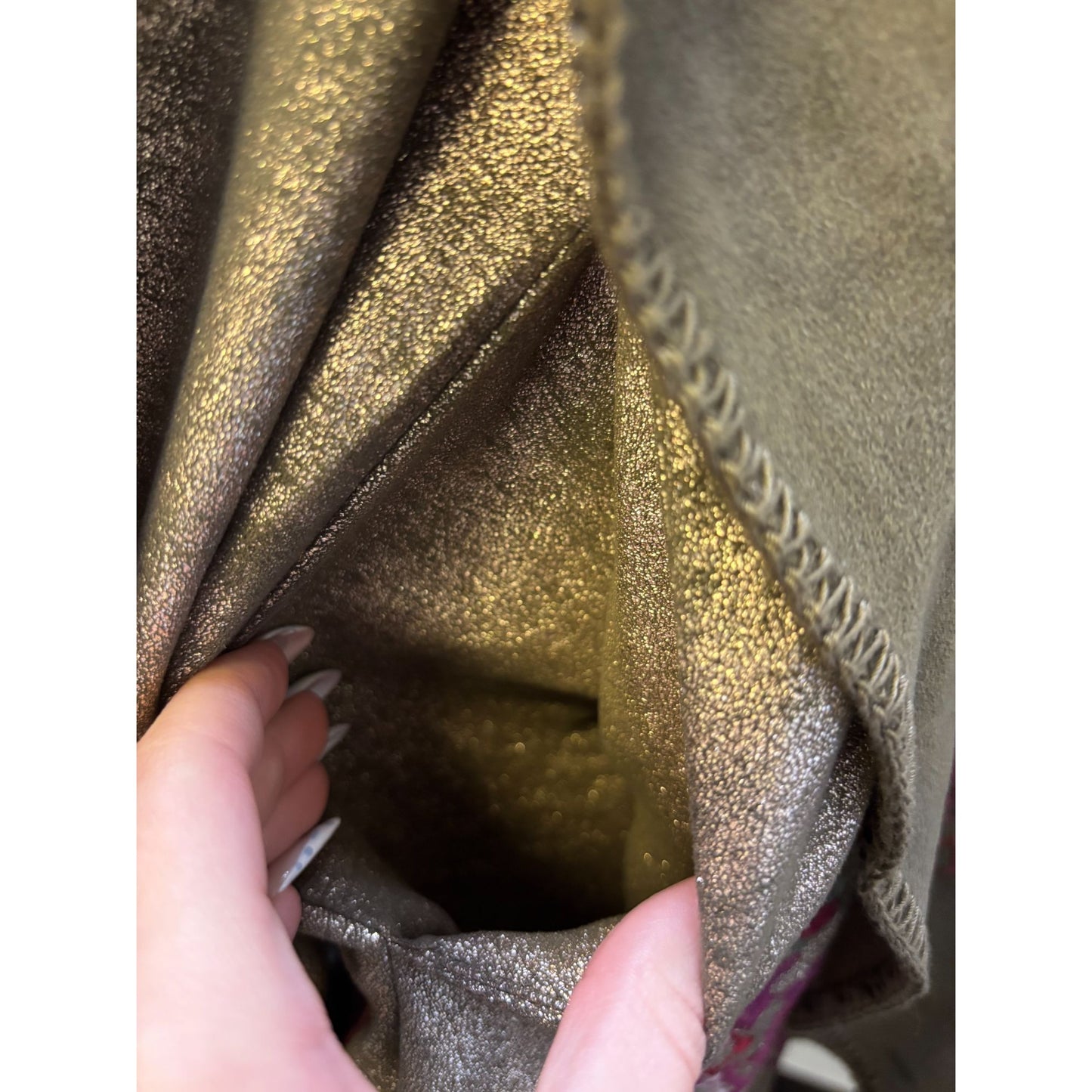 Biya Johnny Was Olive Hooded Embroidered Open-Front Jacket M