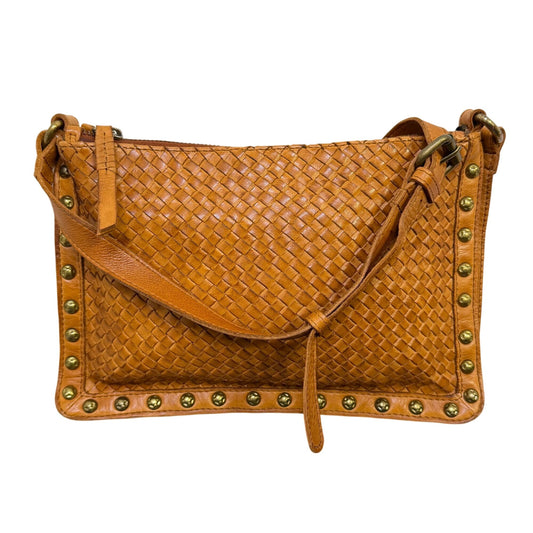 Wild West Brown Leather Handbag Adjustable Strap