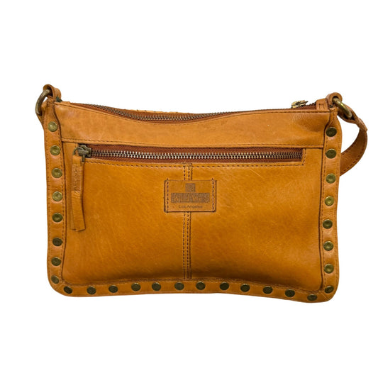 Wild West Brown Leather Handbag Adjustable Strap