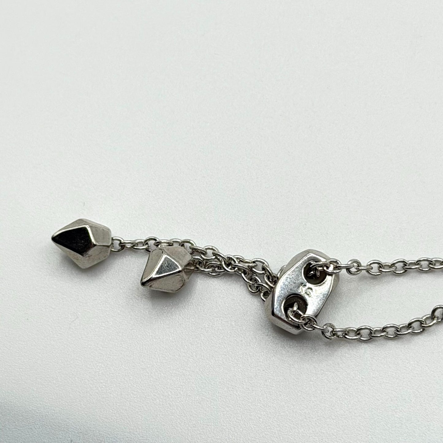 Kendra Scott Elegant Druzy Adjustable Silver Chain Bracelet