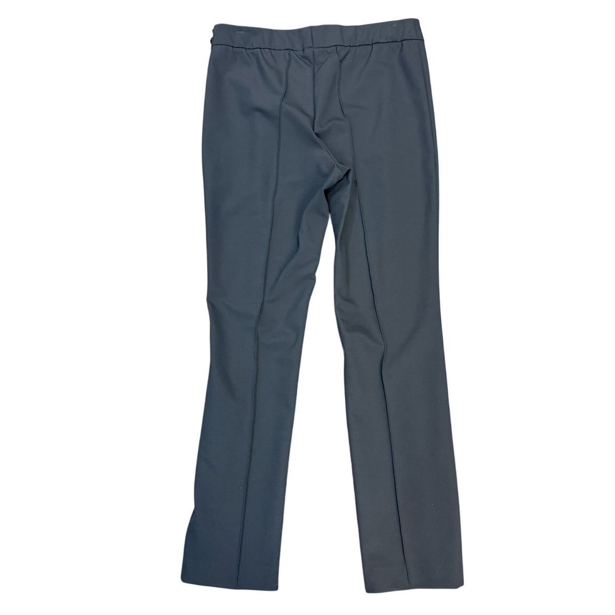 Lafayette 148 Gramercy Navy Slim Fit Pants M