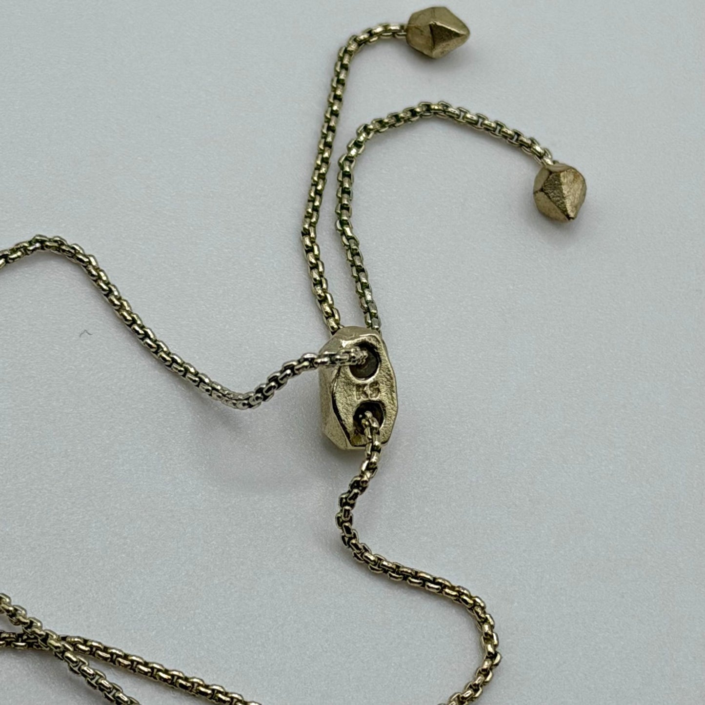 Kendra Scott Gold-Tone Locket Necklace With Adjustable Chain Circular Pendant