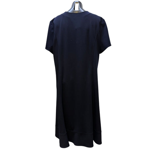 NWT Joseph Ribkoff Navy Short Sleeve A-Line Dress 3X/22