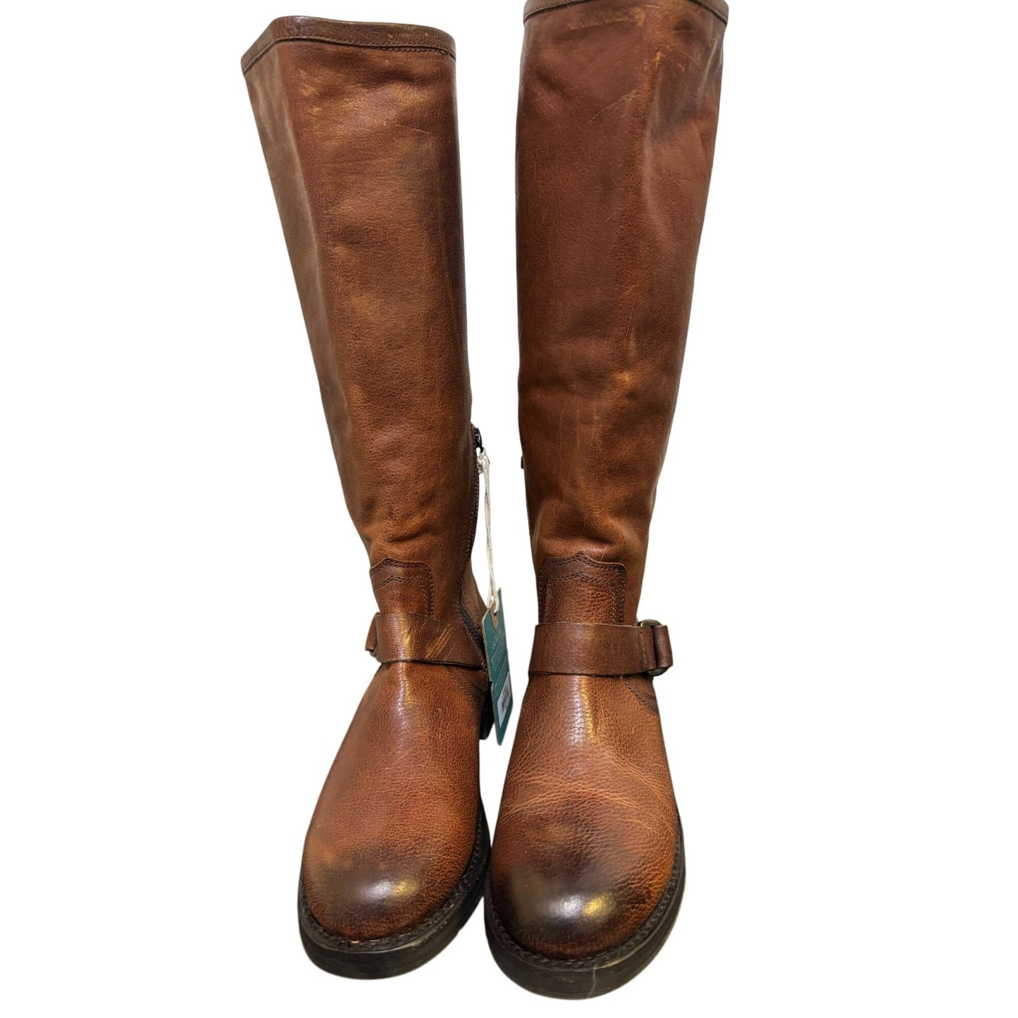 Olukai Brown Tall Leather Riding Boots Size 8