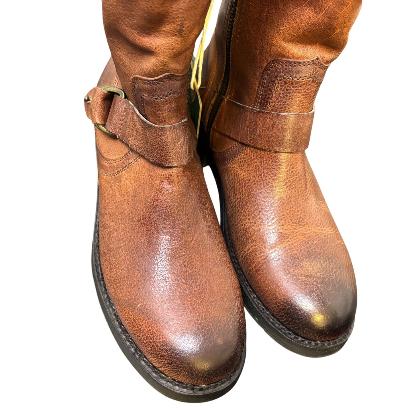 Olukai Brown Tall Leather Riding Boots Size 8