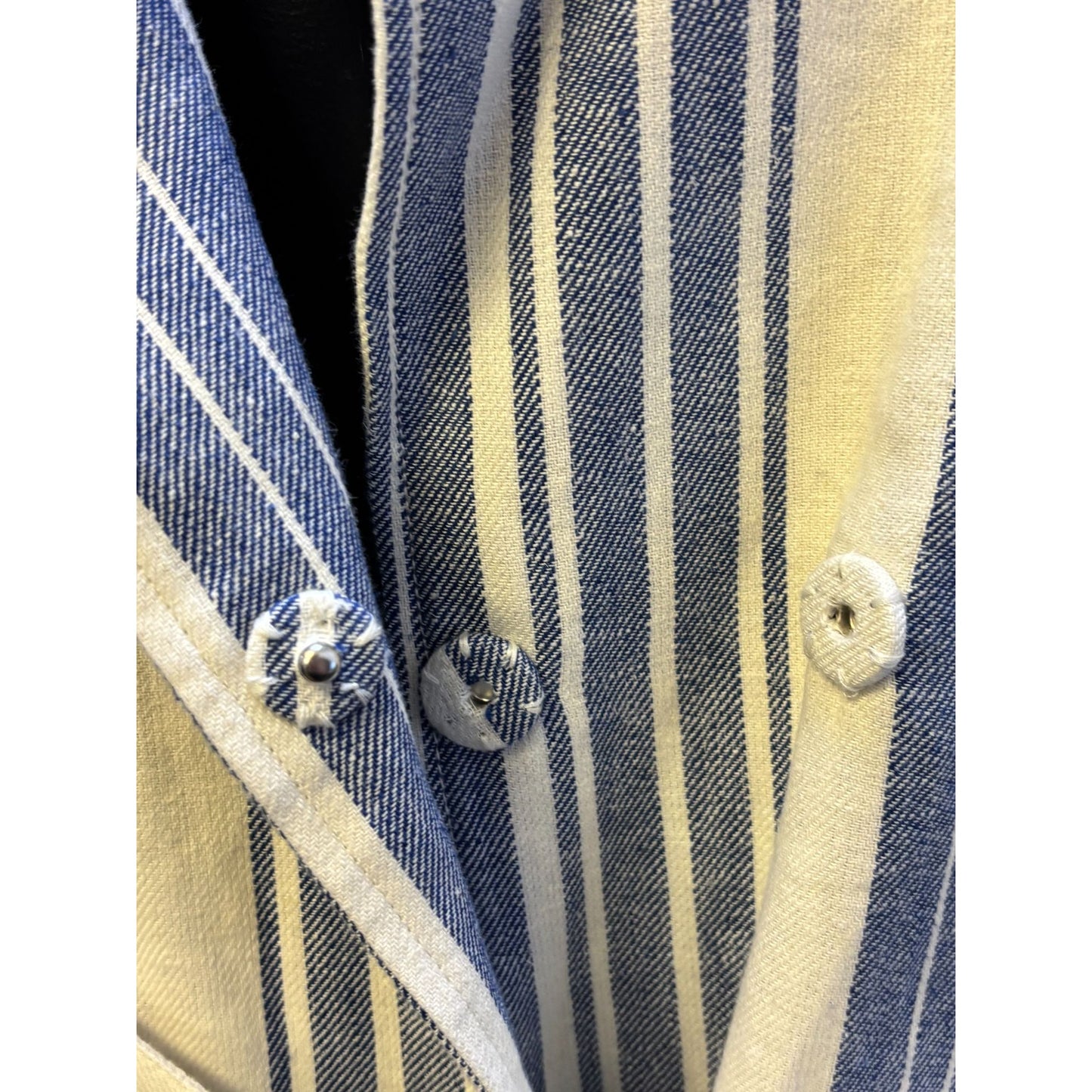 Elevenses Anthropologie NWT Striped Blue & White Jacket XS