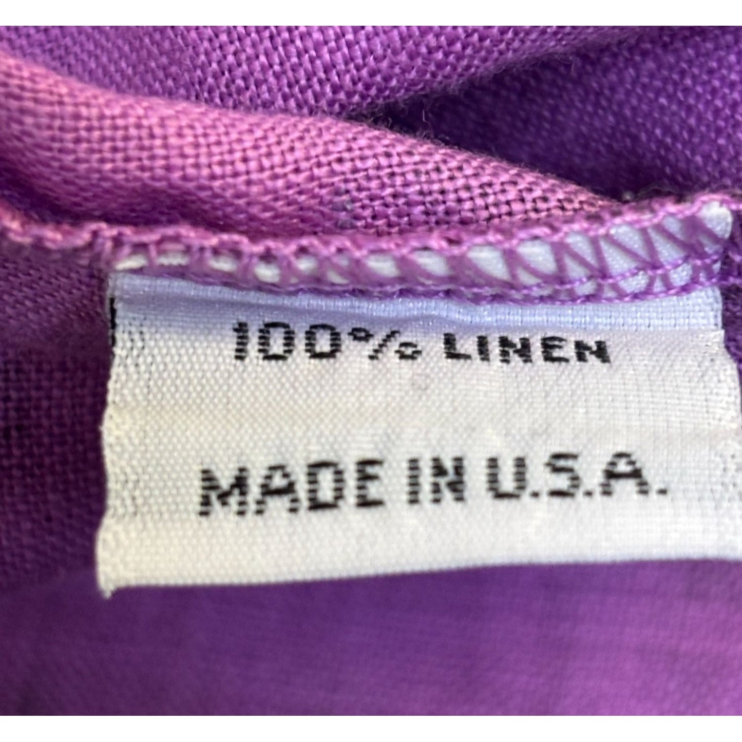 Bryn Walker Tie-Dye Linen Blouse Purple 1X