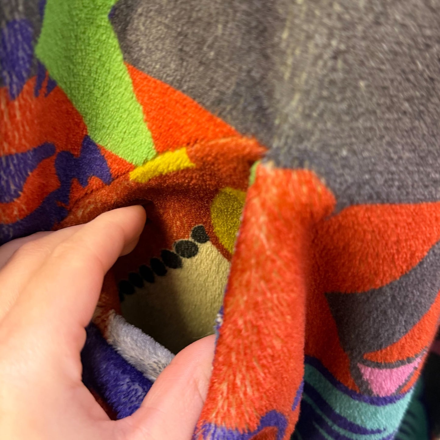 Johnny Was Hooded Cardigan With Multicolor Floral Print Size XL