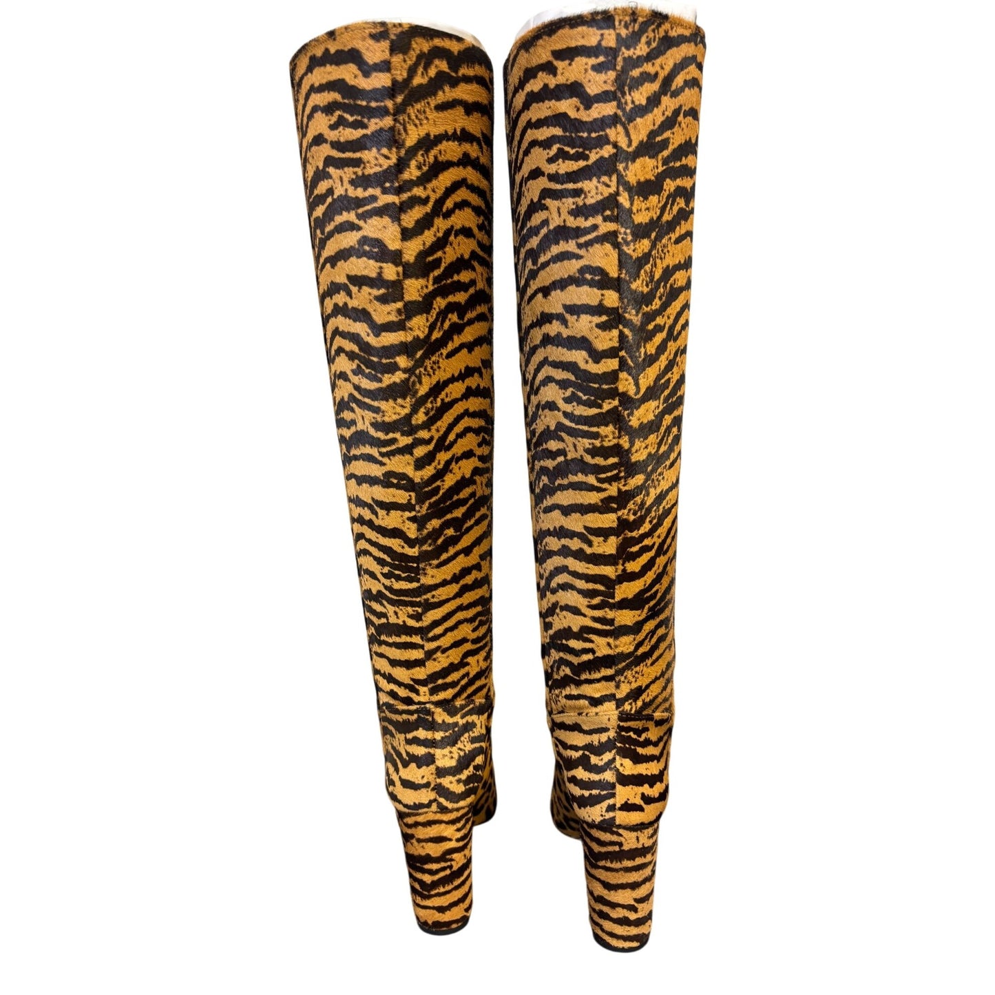 Antonio Melani Animal Print Knee-High Boots Size 5 New With Box