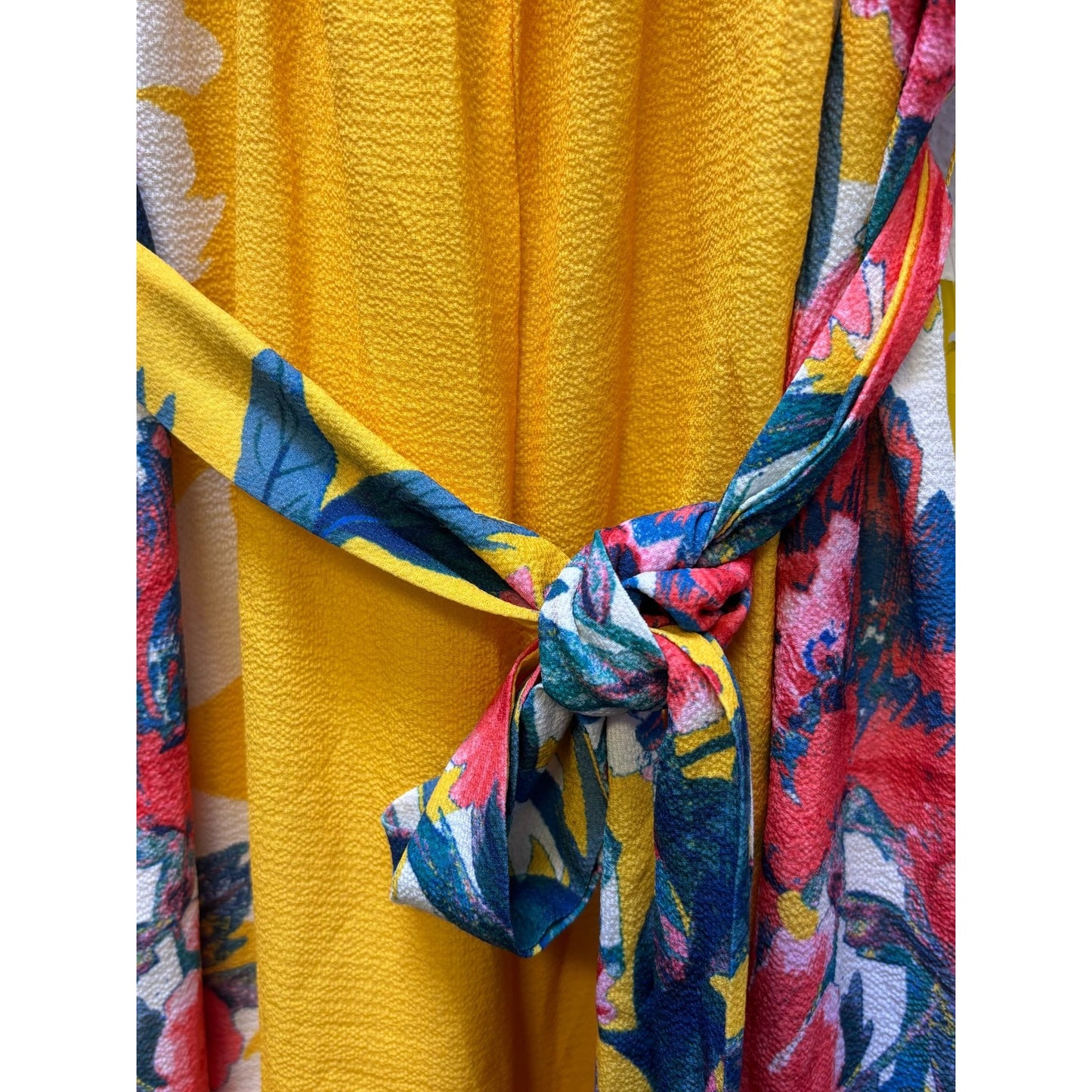 NWT Flying Tomato Floral Print Jumpsuit With Belt M