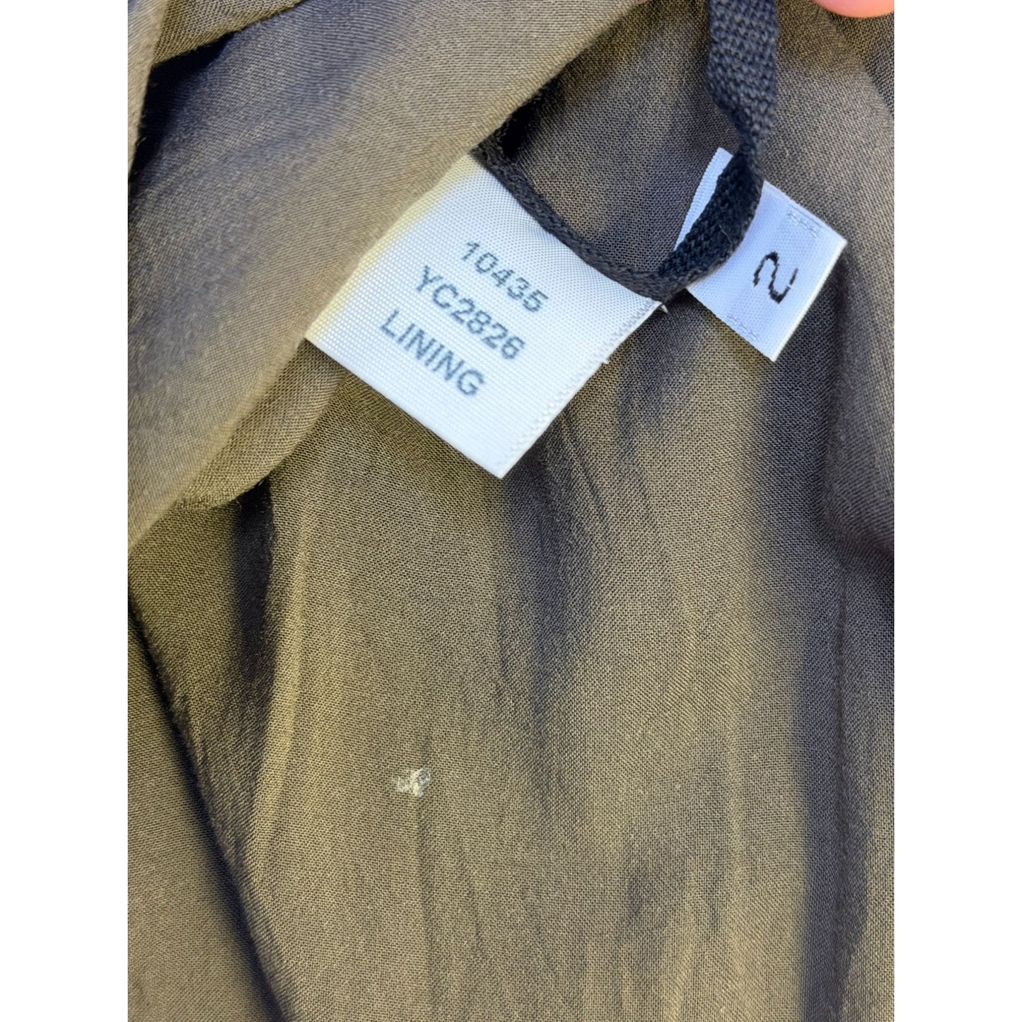 Enza Costa Sleeveless Pleated Midi Dress Green M