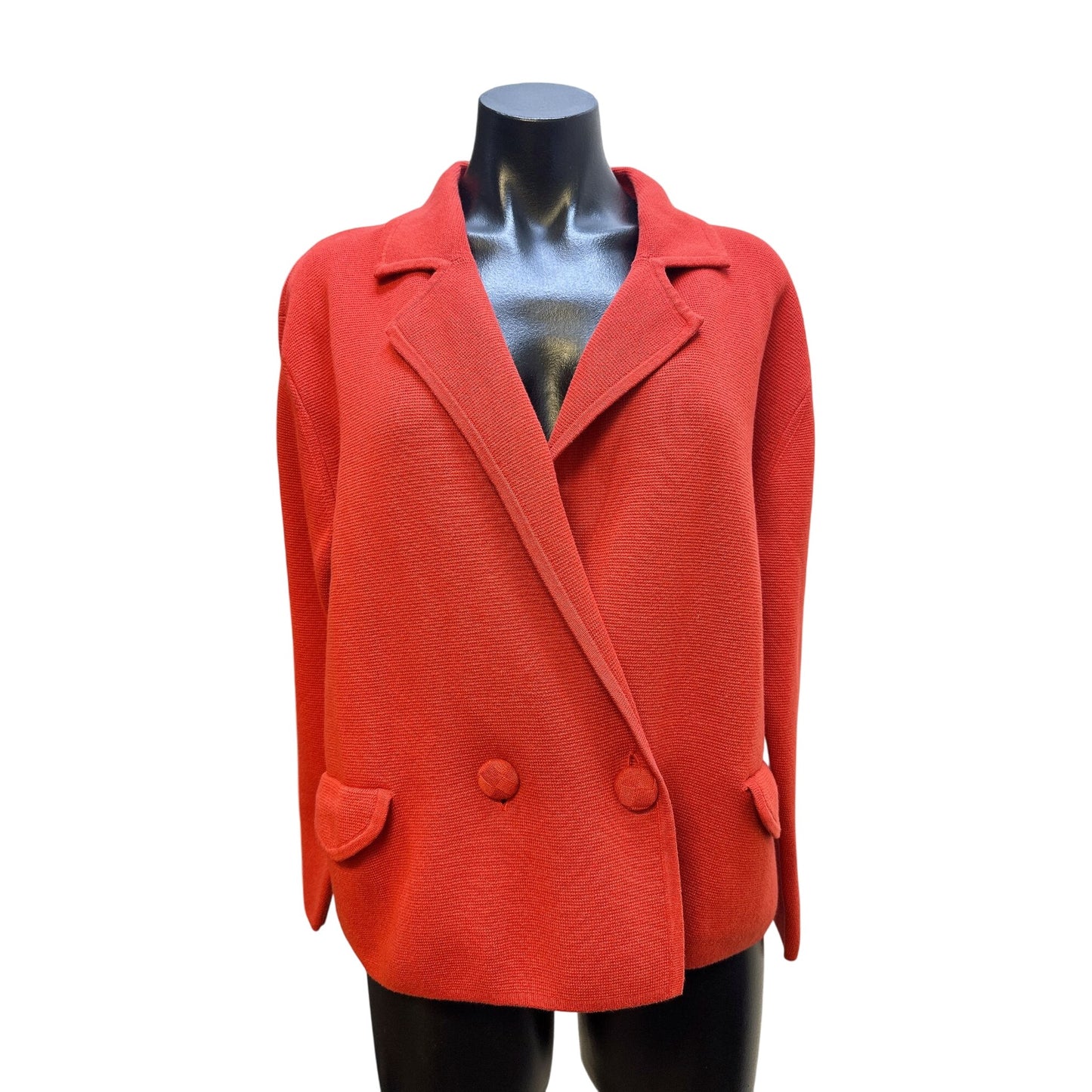 NWT Cabi Red Double-Breasted Blazer Size M