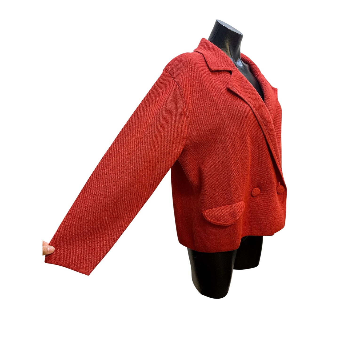 NWT Cabi Red Double-Breasted Blazer Size M