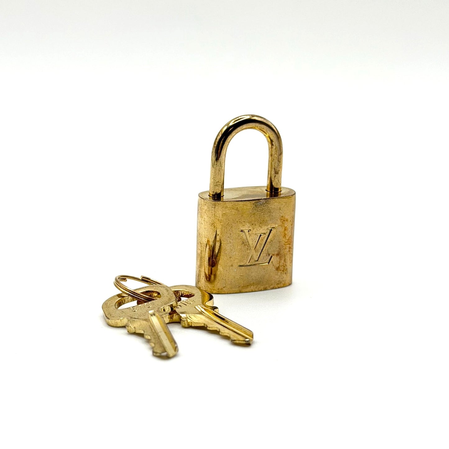 Louis Vuitton Brass Padlock With Two Keys No. 310