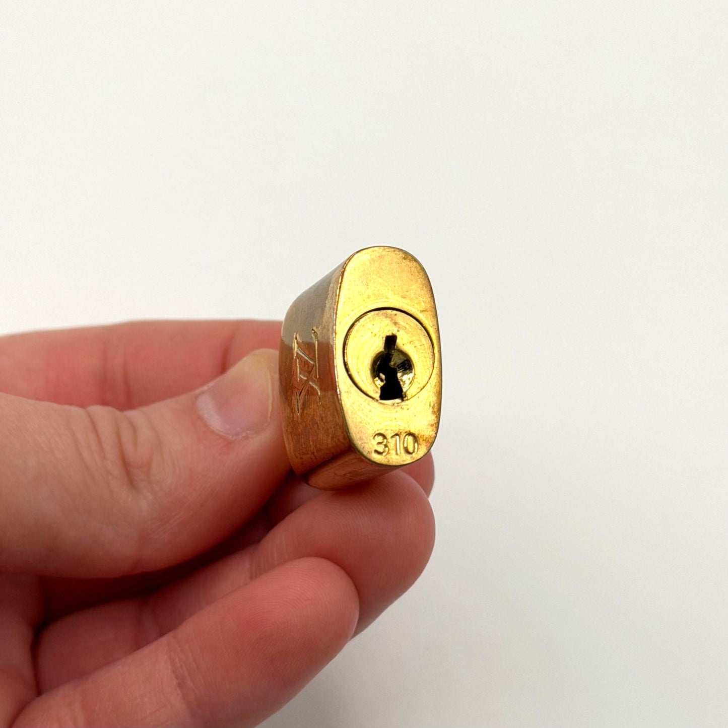 Louis Vuitton Brass Padlock With Two Keys No. 310