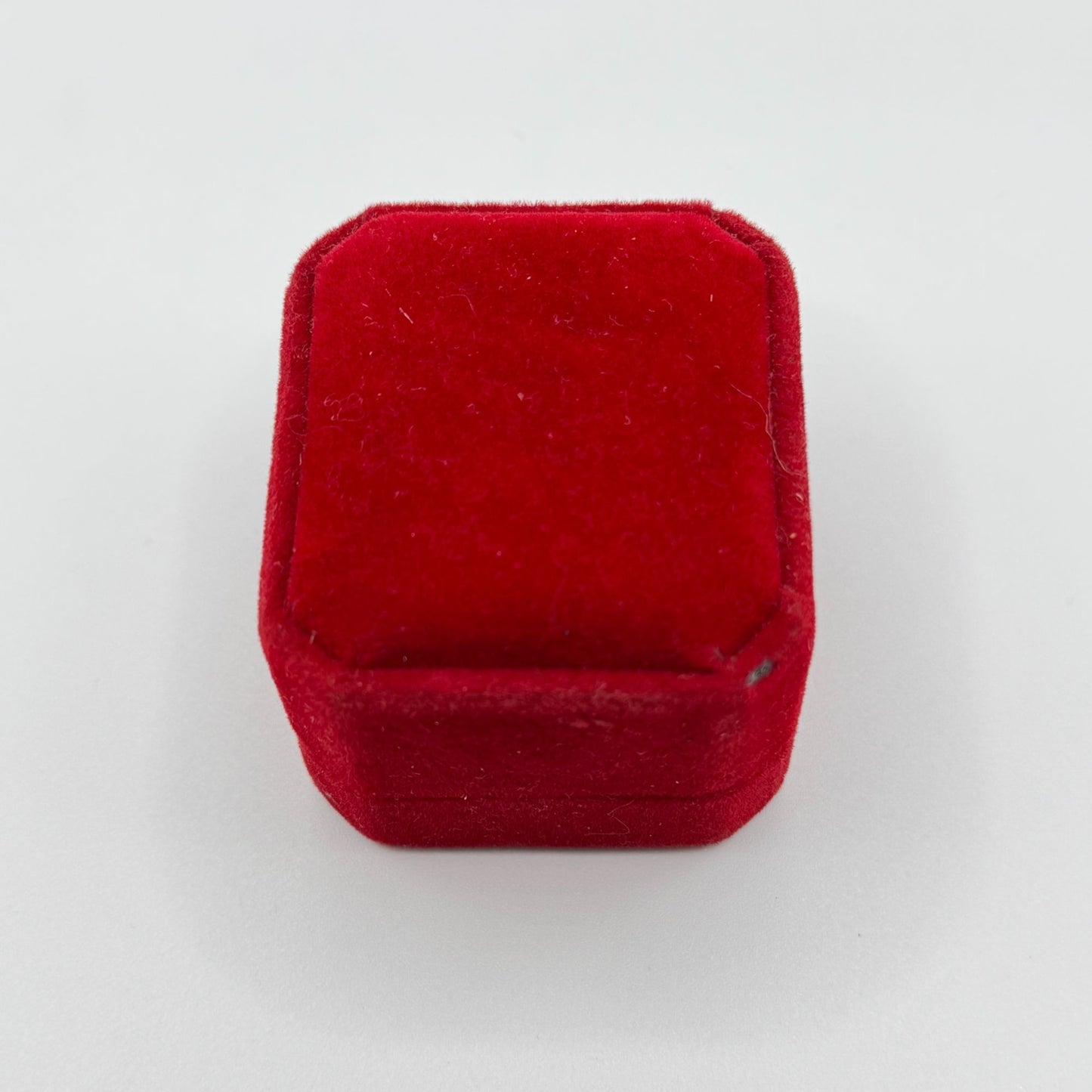 Sterling Silver 925 Stacking Rings Set Red Velvet Box size 6.25