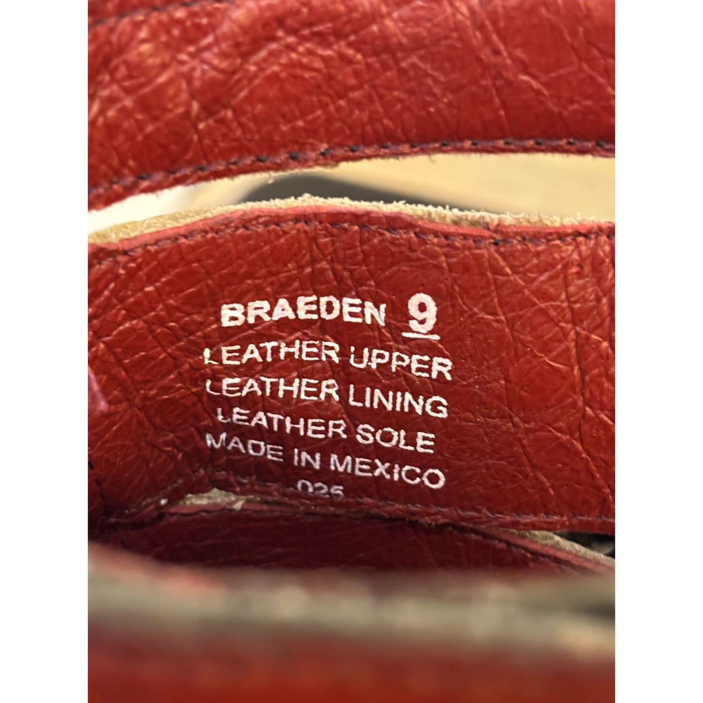 Free Bird By Steven Leather Heeled Open-Toe Sandals With Buckles Black & Burgundy 9