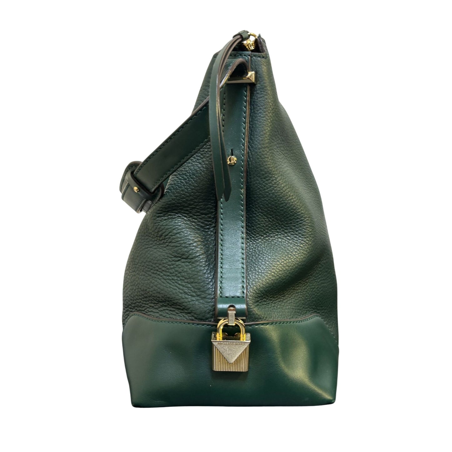 Michael Kors Green Leather Shoulder Bag