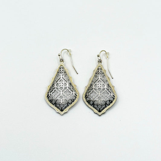 Kendra Scott Addie Gold & Silver Tone Drop Earrings