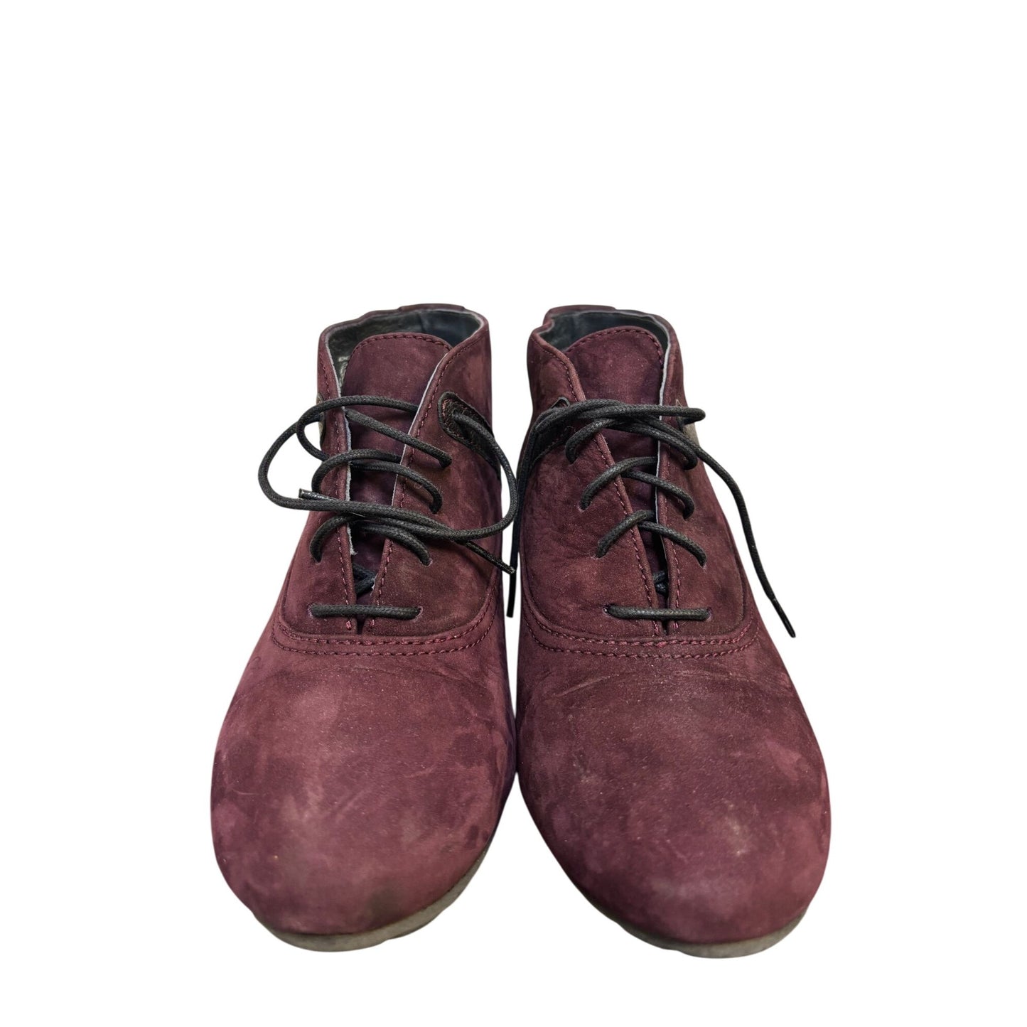 Wolky Eggplant Ankle Boots Size 9.5