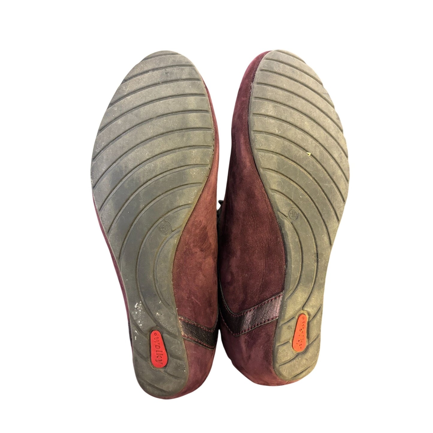 Wolky Eggplant Ankle Boots Size 9.5