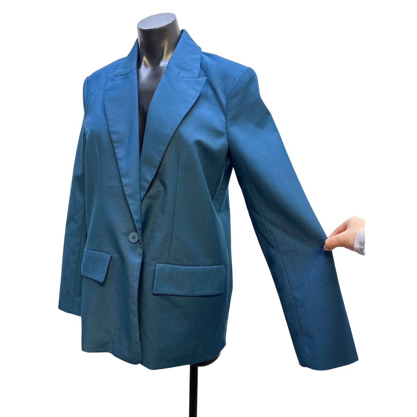 NWT Endless Rose Teal Blazer Jacket S