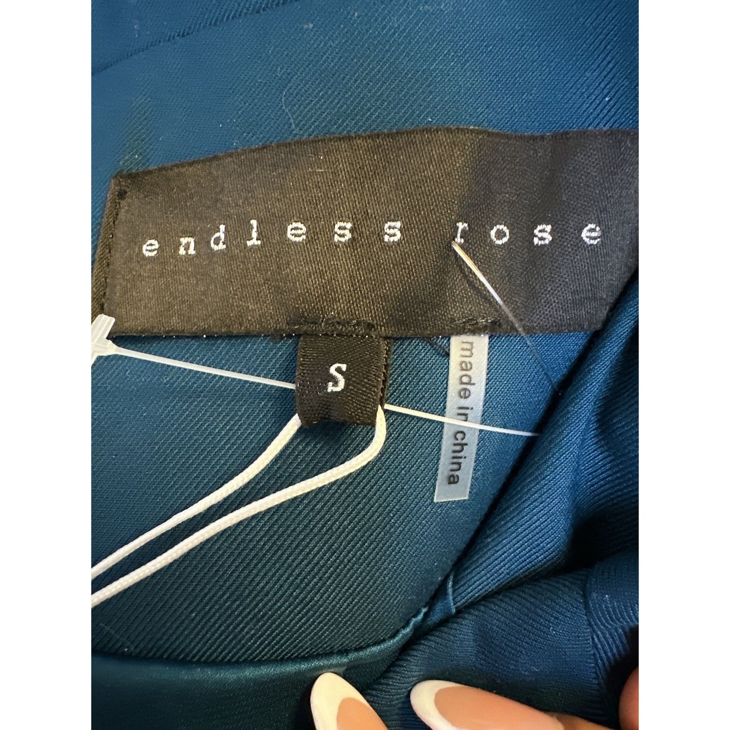 NWT Endless Rose Teal Blazer Jacket S