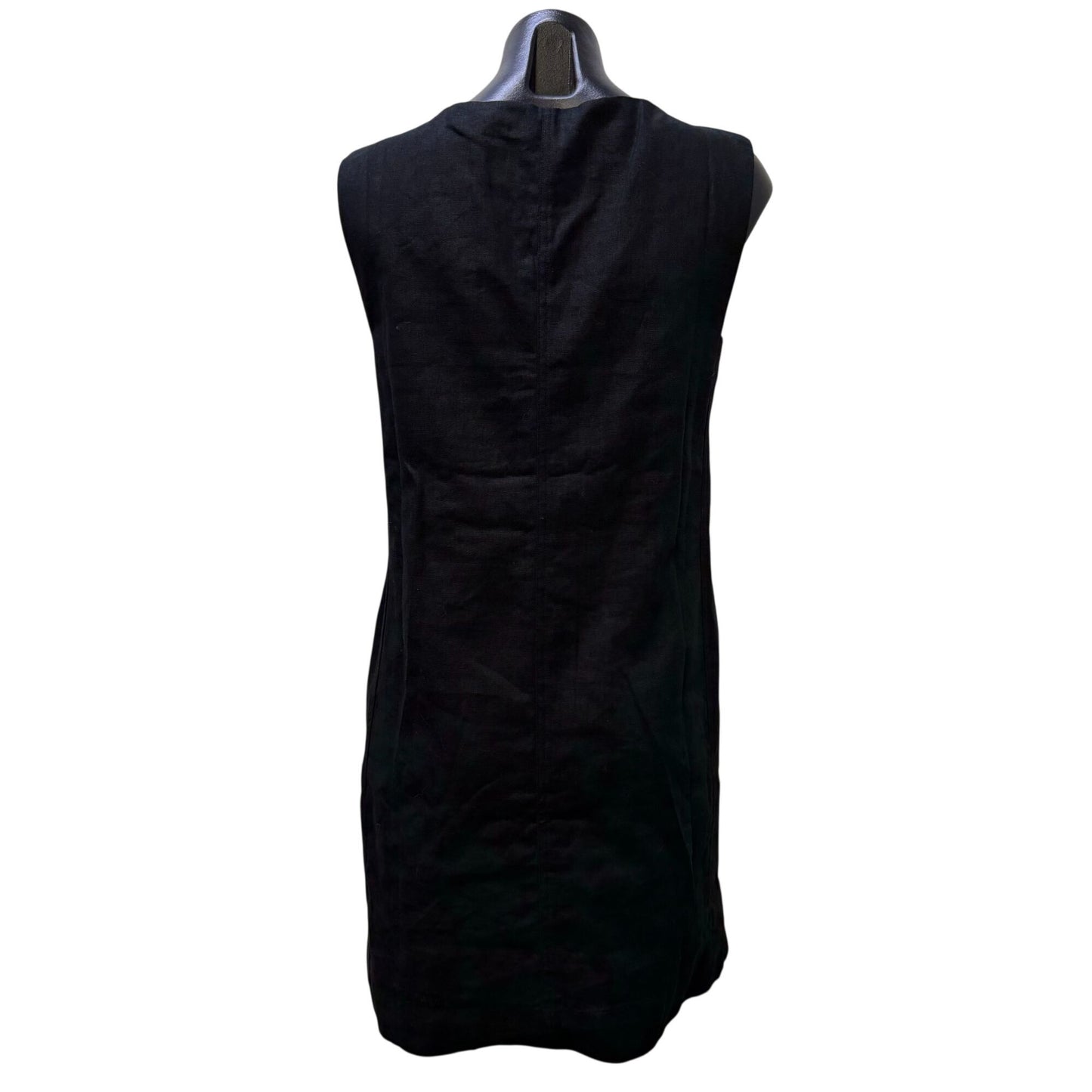 Banana Republic Black Shift Dress With Front Pocket Detail S