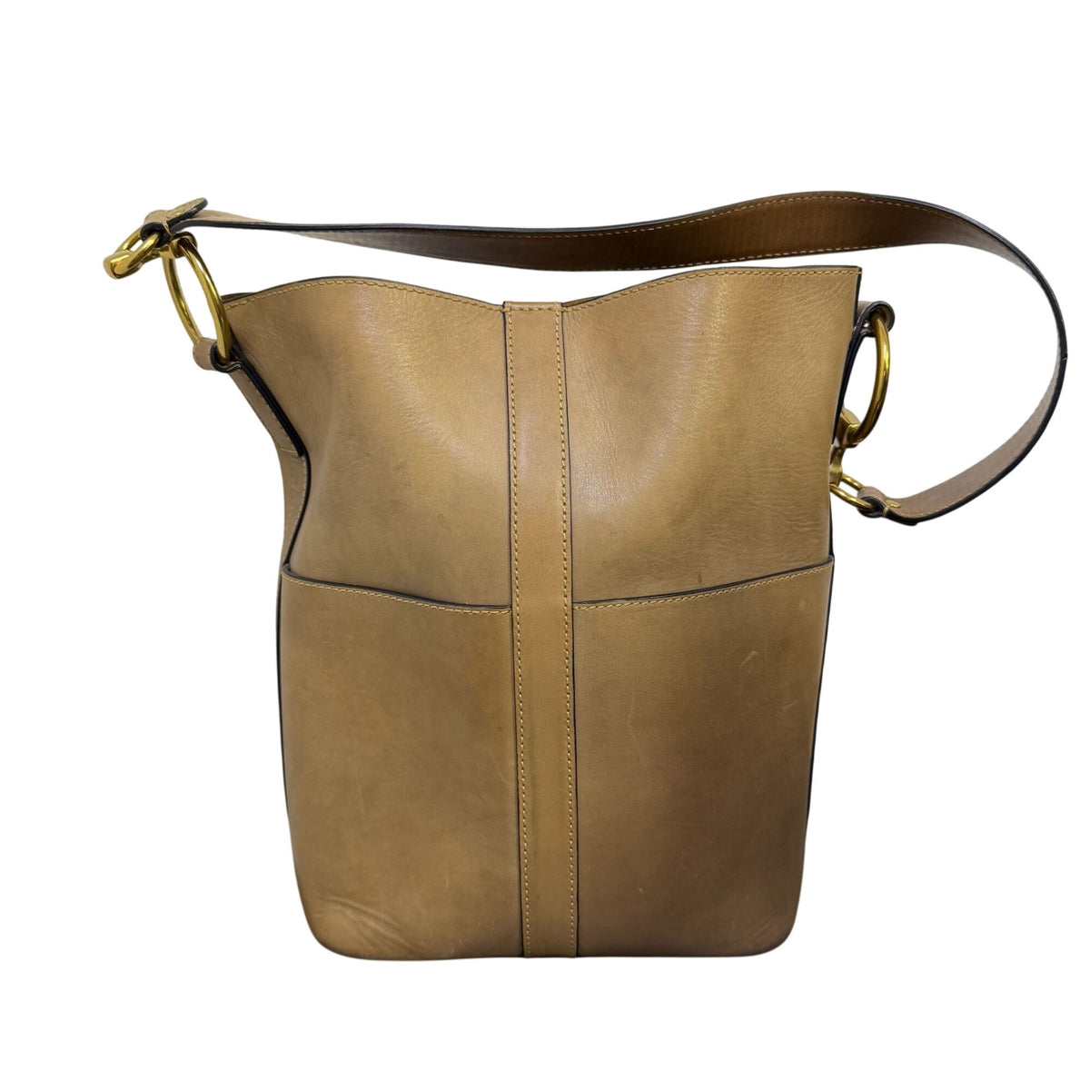 Frye Melissa Brown Leather Shoulder Bag
