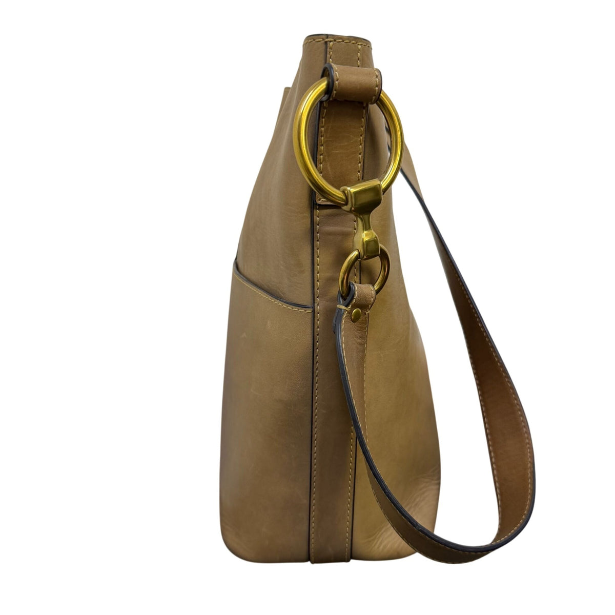 Frye Melissa Brown Leather Shoulder Bag
