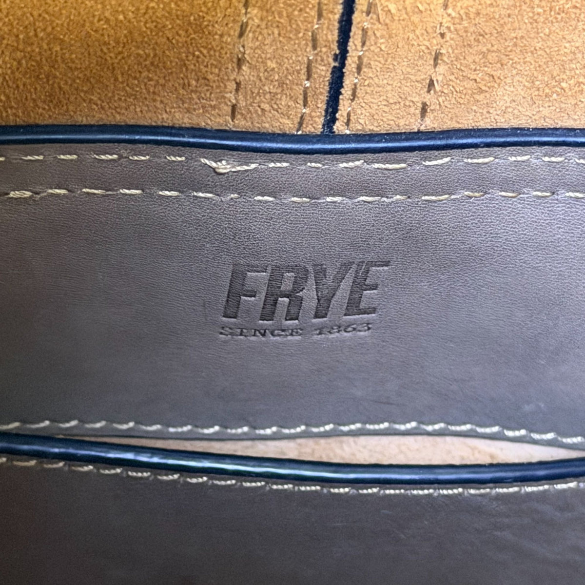 Frye Melissa Brown Leather Shoulder Bag