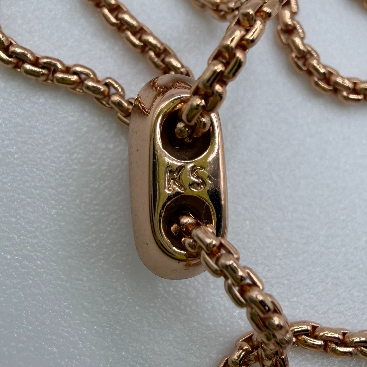 NWT Kendra Scott Kacey Necklace Rose Gold With Abalone Pendant