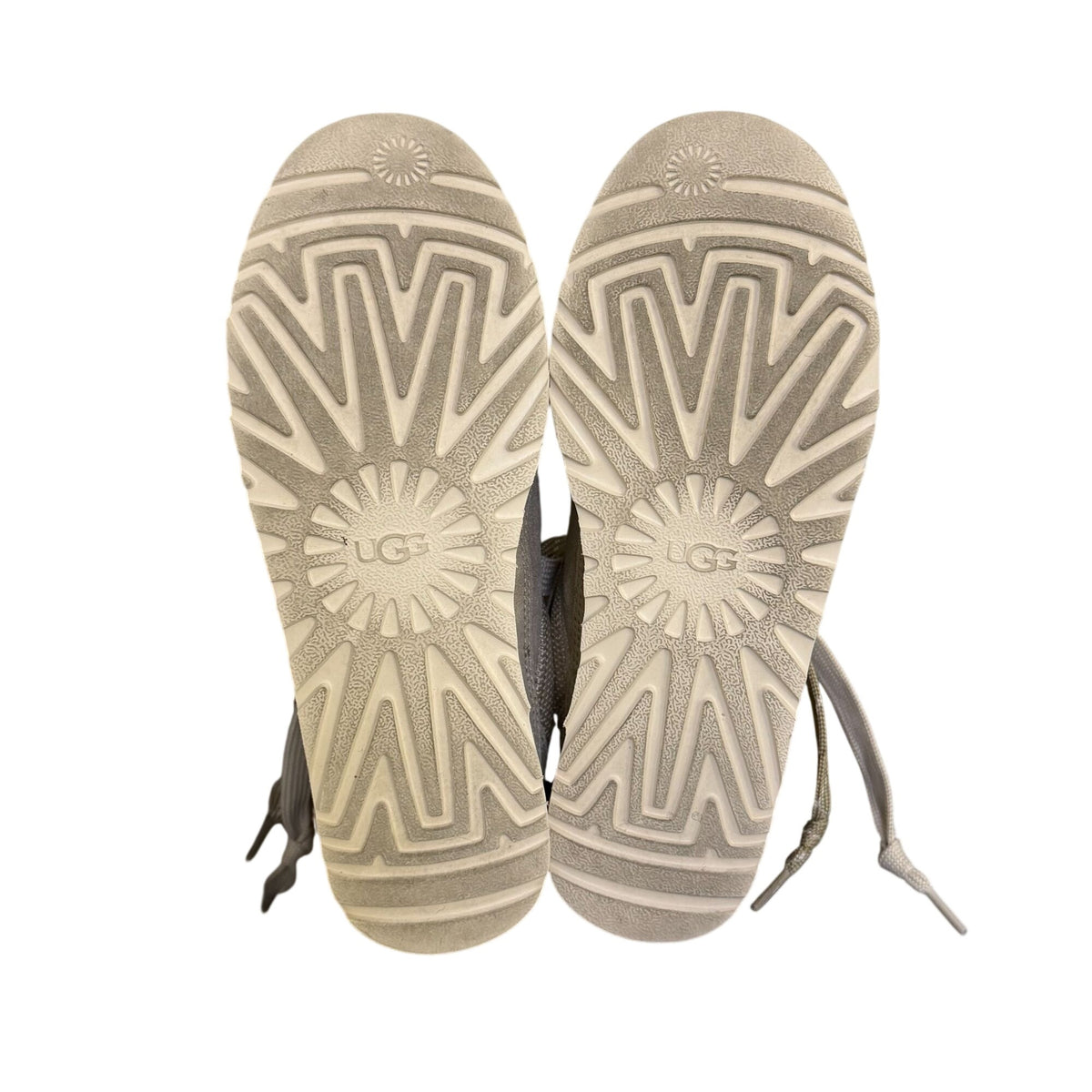 Ugg Tan Suede Sneakers With Chunky Sole Size 8