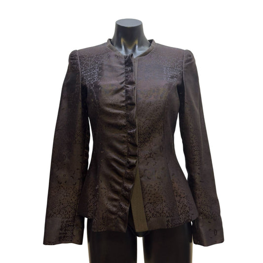 Giorgio Armani Silk Jacquard Blazer 6\38
