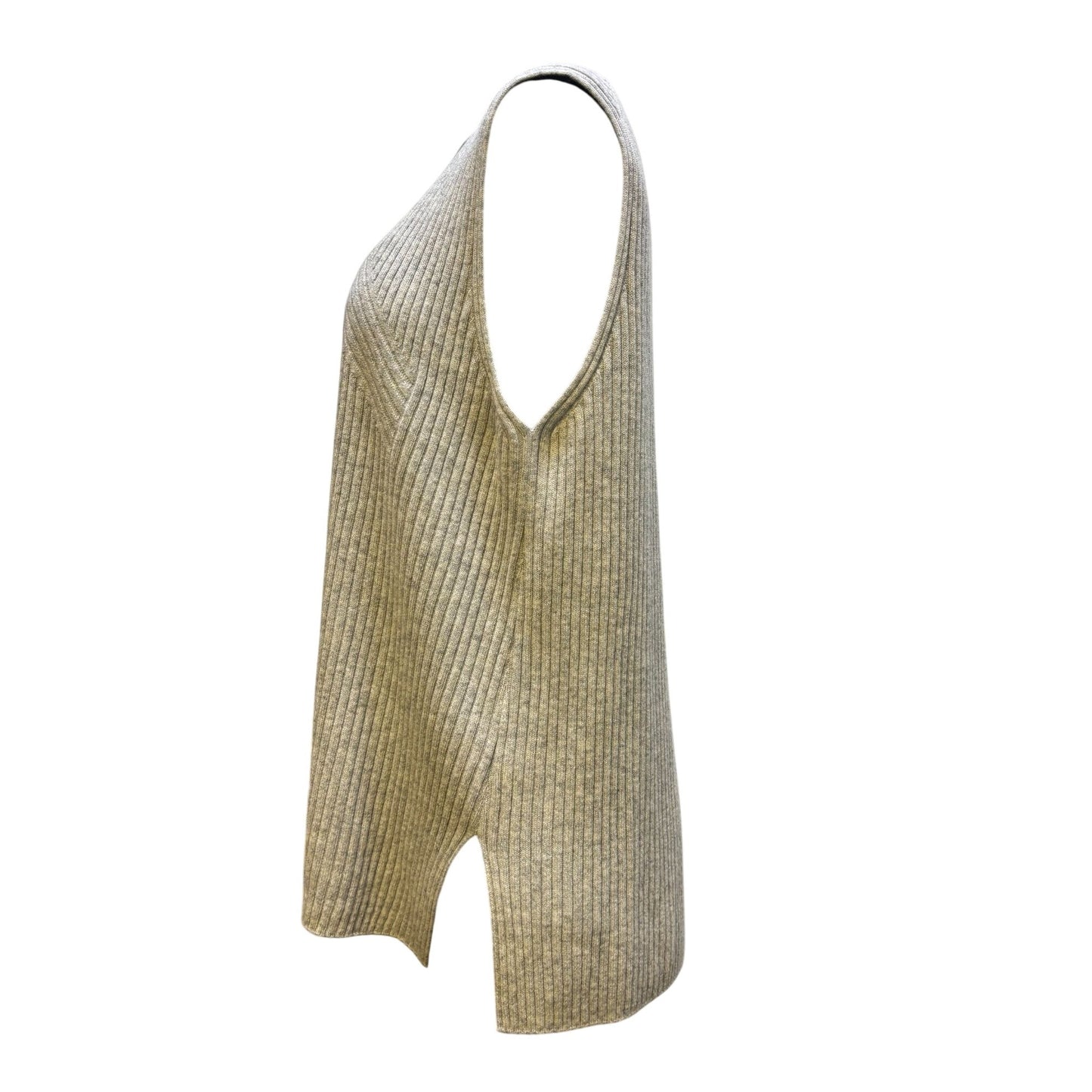 NWT St. John Ribbed Knit Tank & Pants Set Gray L/XL