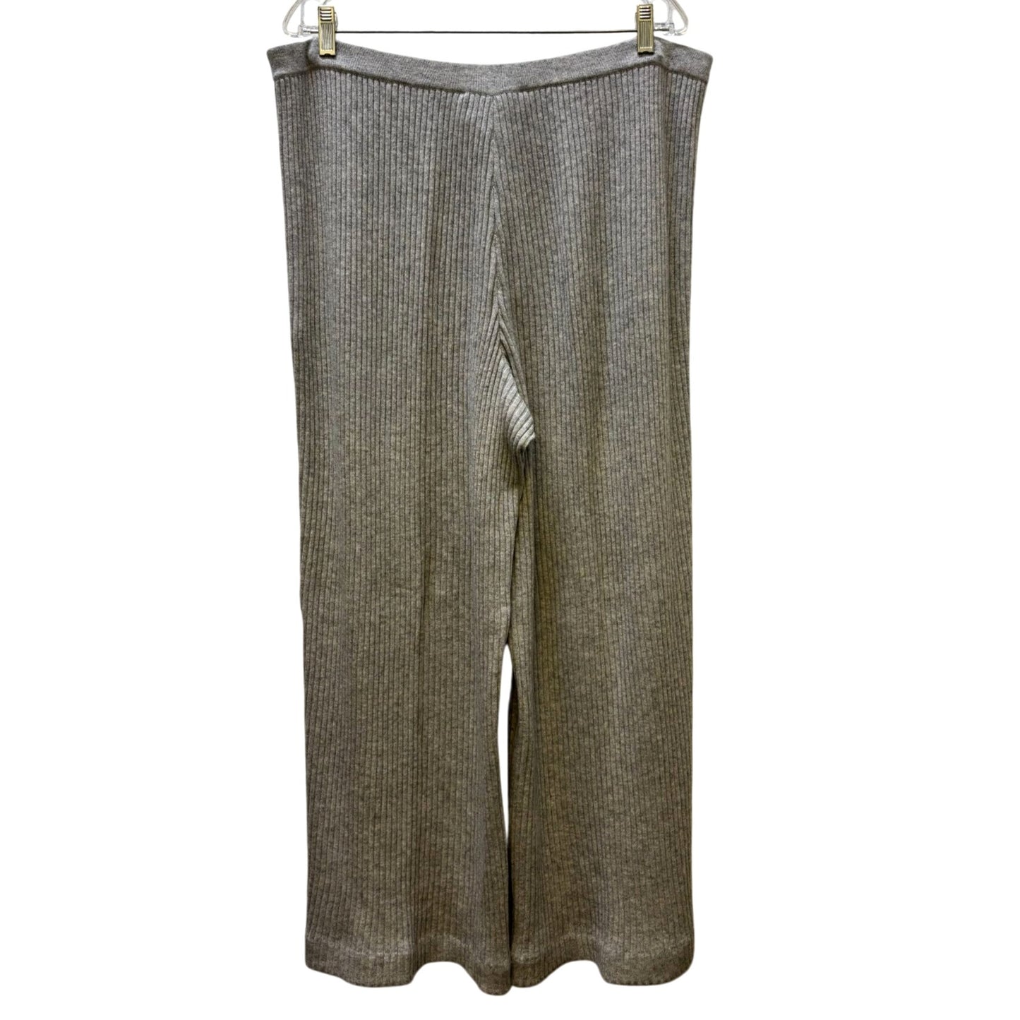 NWT St. John Ribbed Knit Tank & Pants Set Gray L/XL