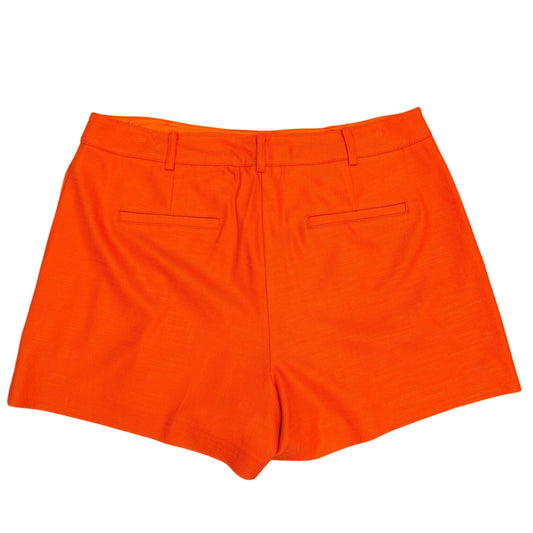 Trina Turk  Orange High-Waist Shorts Size 10