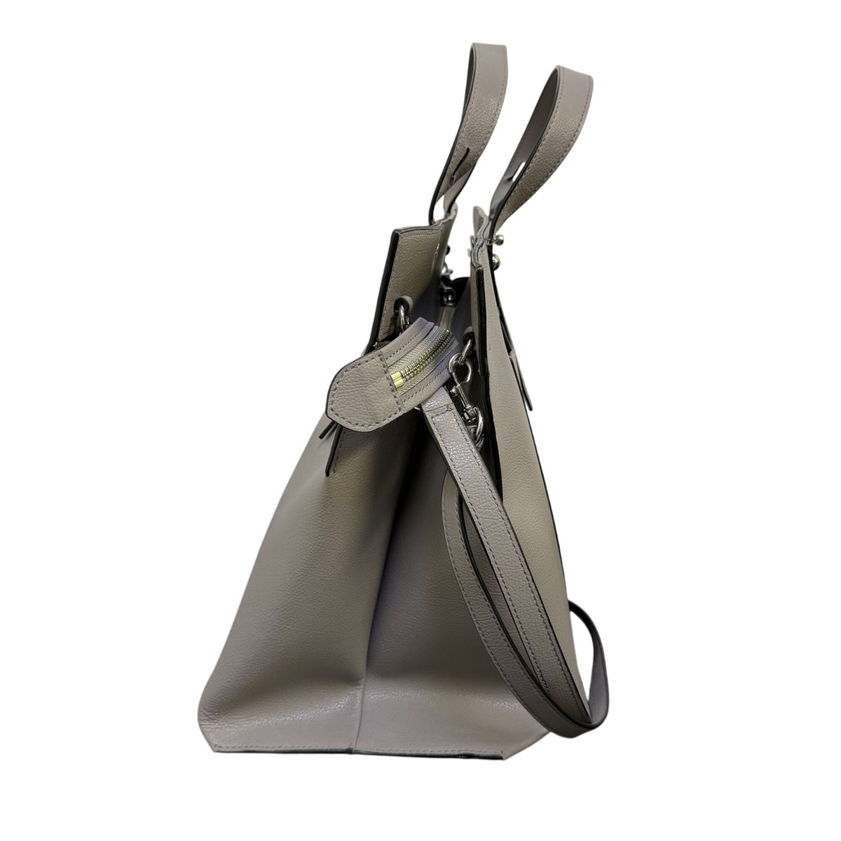 Rebecca Minkoff Grey Leather Tote Bag