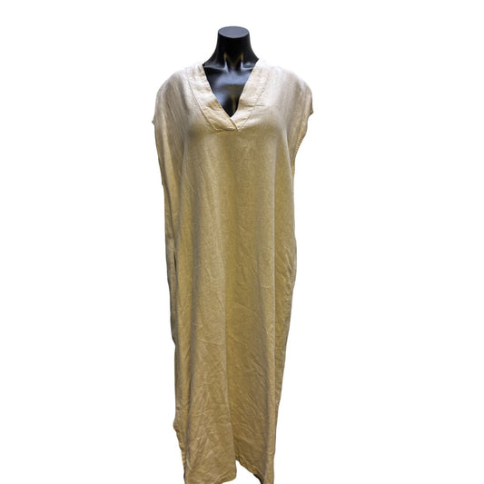Linen Shift Dress By Lanhropy L/XL