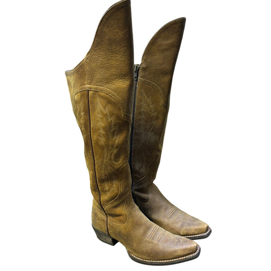 Ariat Brown Western Leather Boots Size 7