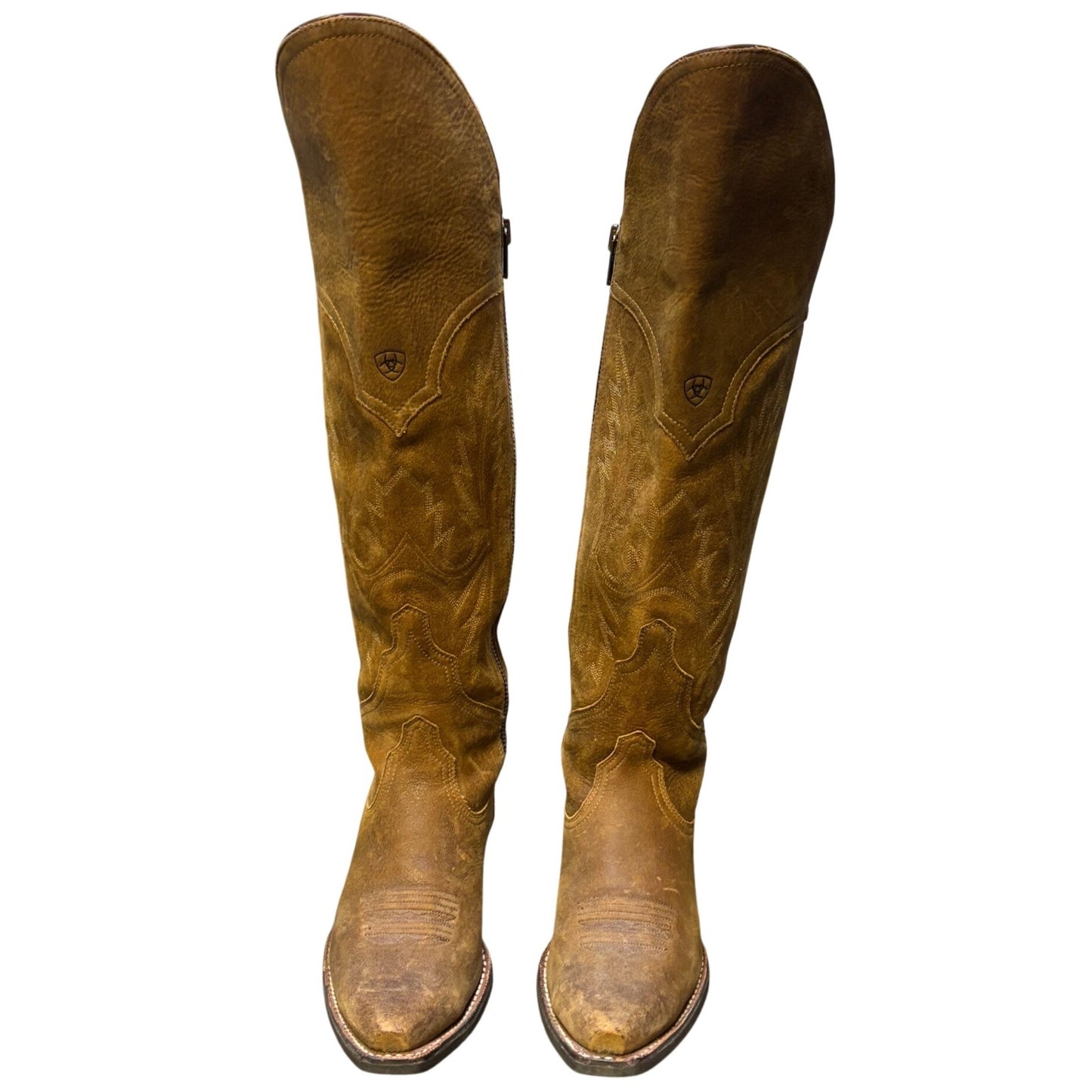 Ariat Brown Western Leather Boots Size 7