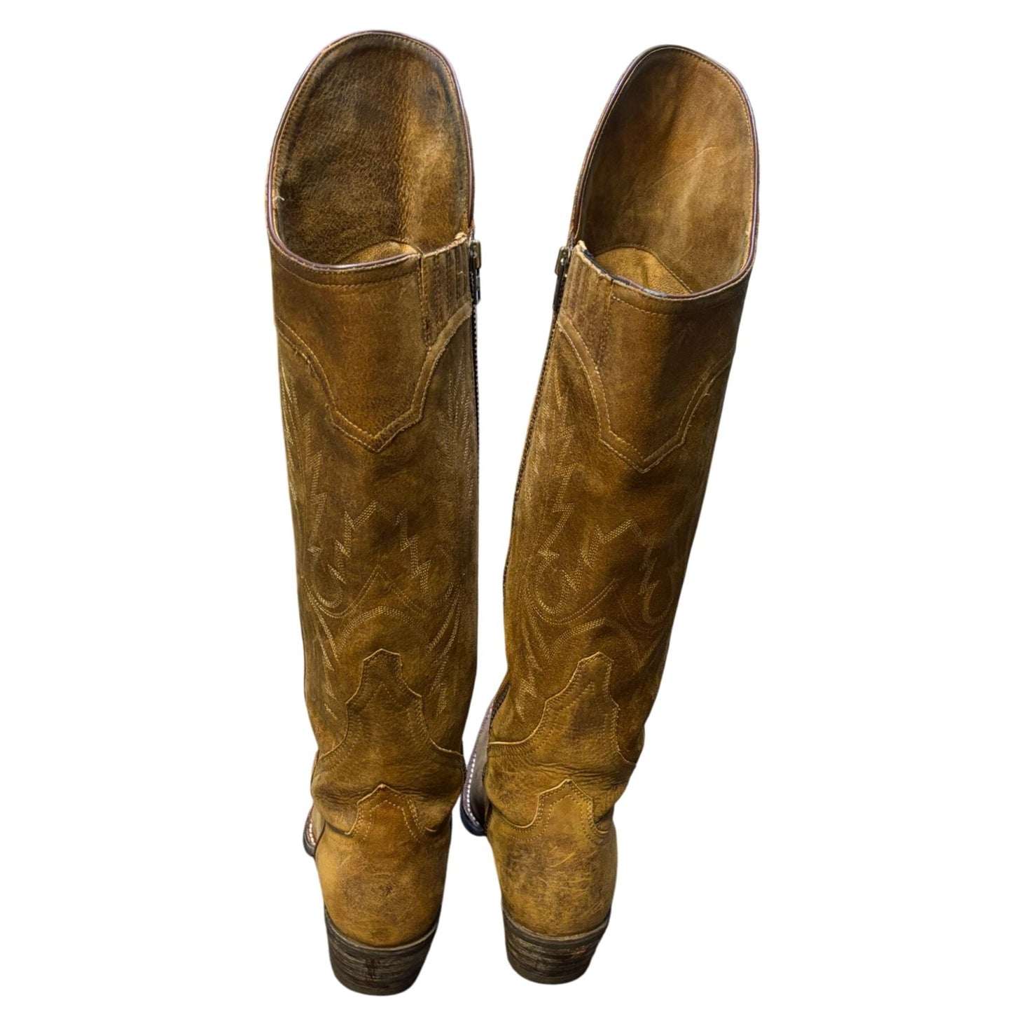 Ariat Brown Western Leather Boots Size 7