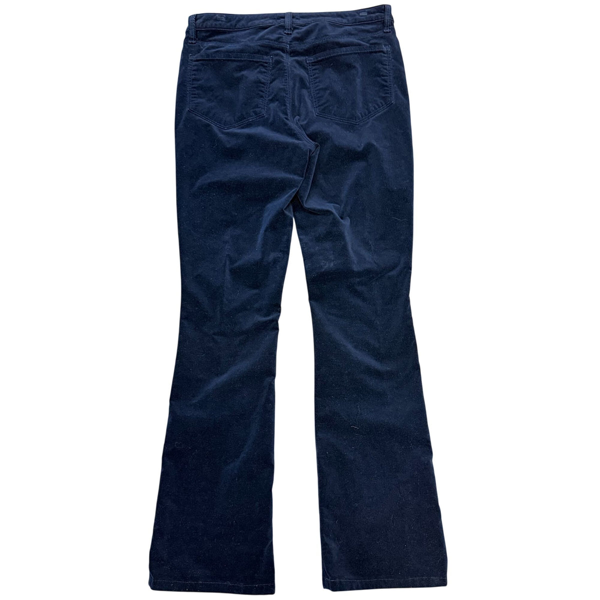 L'Agence High-Rise Straight Leg Corduroy Pants Dark Navy Size 8/29