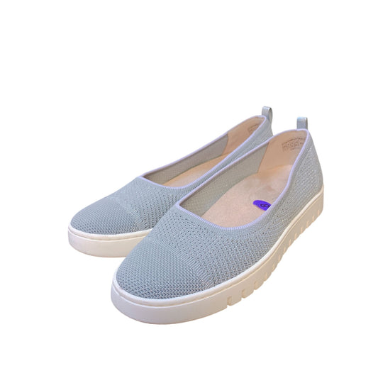 Vionic Up Skimmer Grey Knit Slip-On Sneakers 8