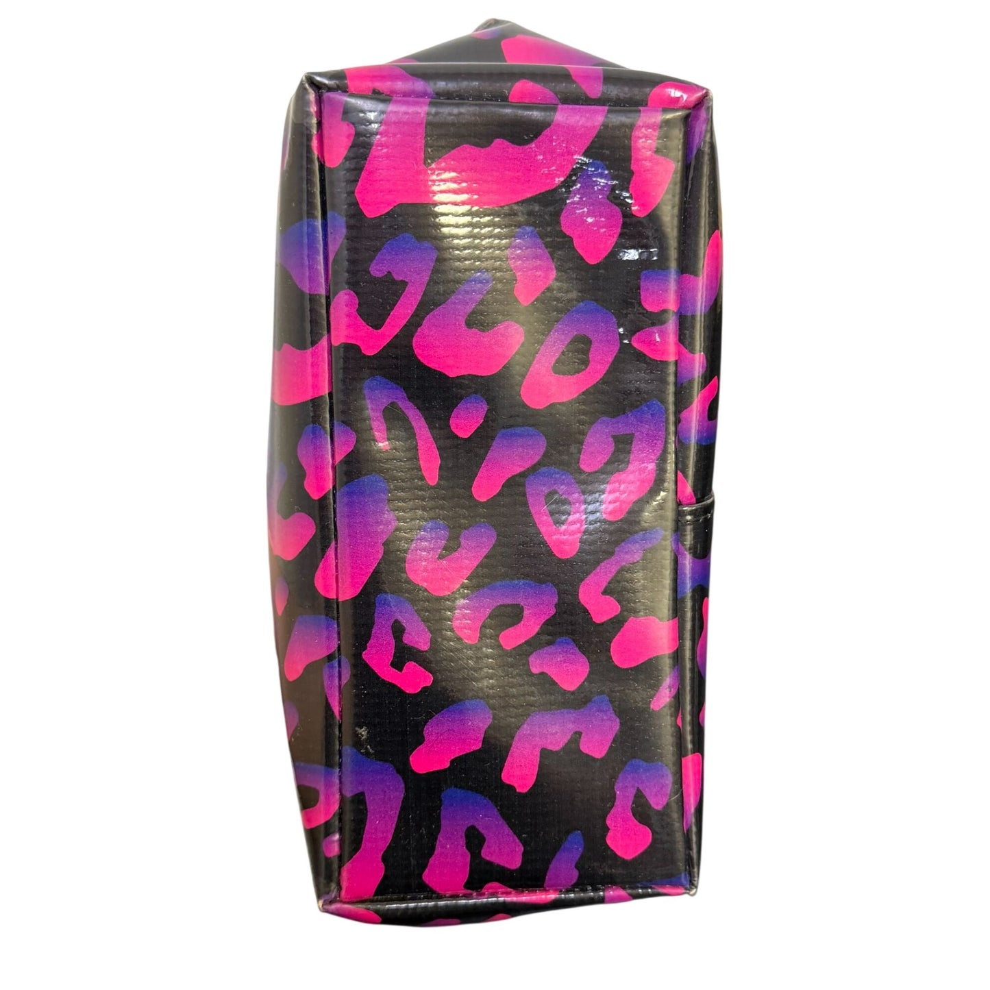 Consuela Print Tote Bag Black Pink Leopard