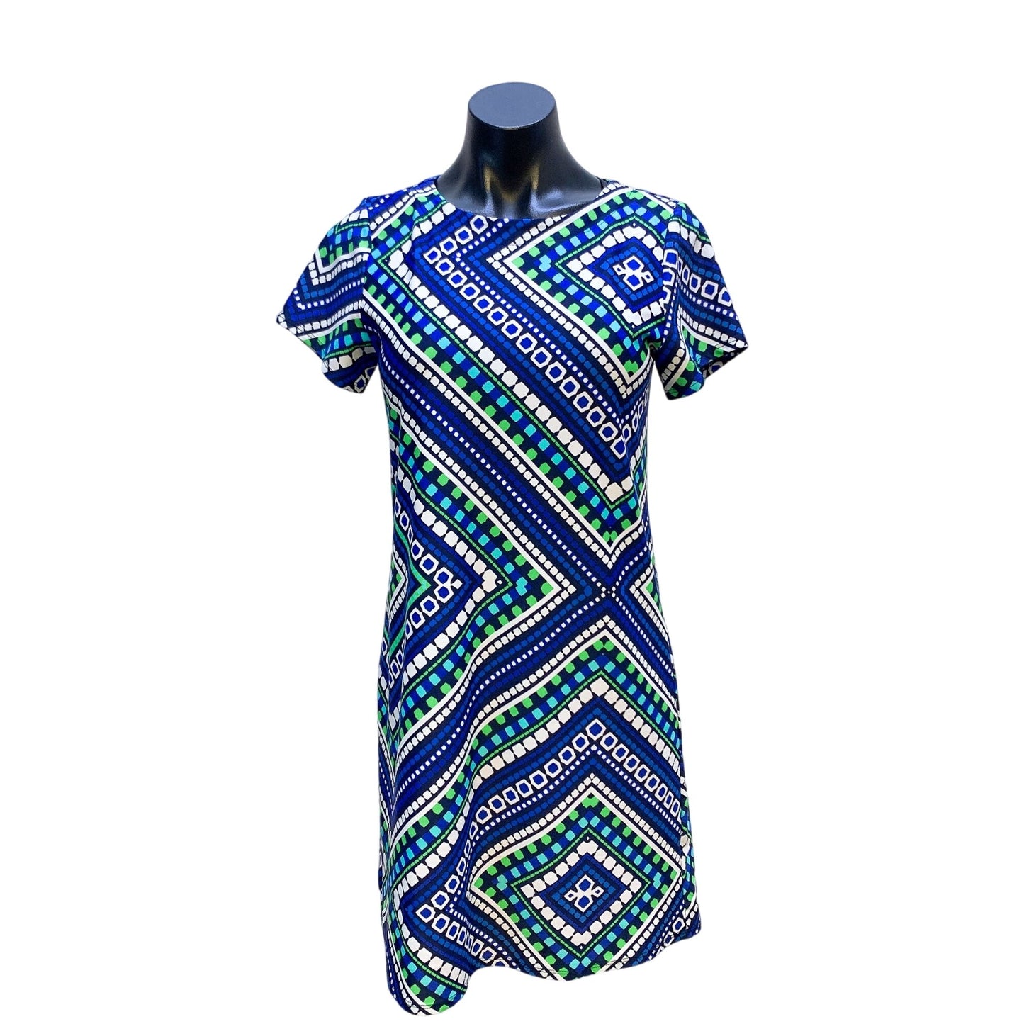 Jude Connally Geometric Print Dress XS