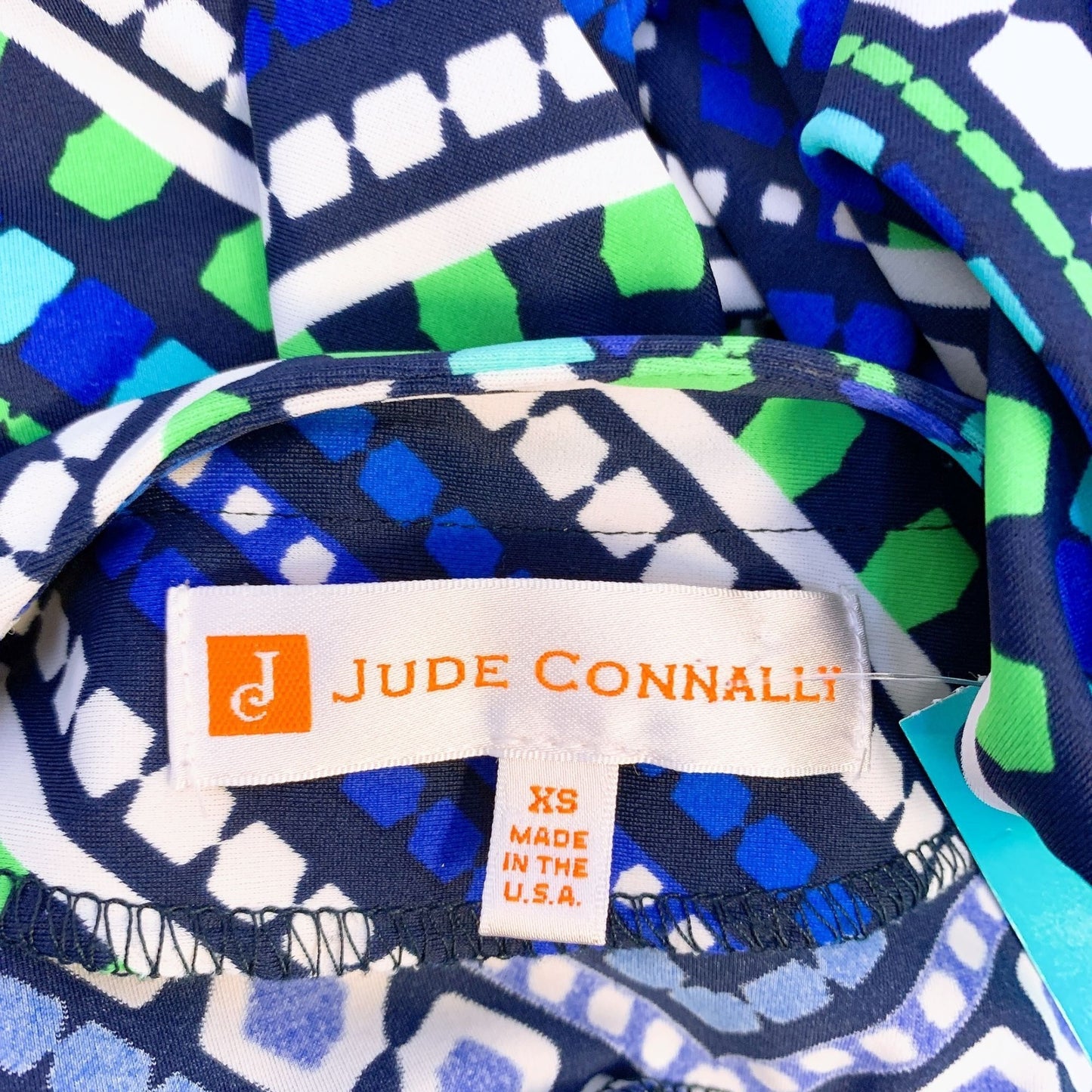 Jude Connally Geometric Print Dress XS